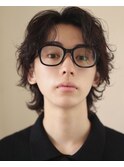 大人気！メンズウルフパーマ　スタイリスト久保田