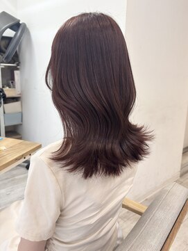 ミレバイジェニー (mirae by geny) ブリーチなしダブルカラー ピンク　r