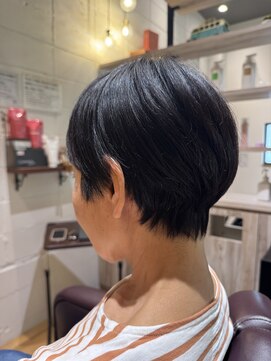 チアー ヘアリラクゼーション(cheer HAIRRELAXATION) 黒髪ショート
