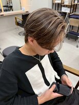 アリープパロット(ALEAP parrot)&nbsp;メンズカラー/ブラウン/ハイライト【ALEAP parrot/大西】