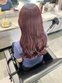 メゾンセブンルックス 宇都宮簗瀬店(Maison 7LOOKS) ブリーチなしチェリーレッド!!《ブリーチなしダブルカラー》