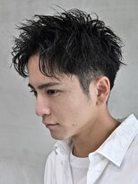 フィフス 渋谷(fifth)&nbsp;メンズスパイキーショートマッシュピンツイストスパイラルパーマ