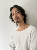 メンズマッシュショートパーマ ニュアンスパーマ ツイストパーマ