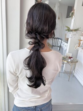 ユルフ(yulf) チョコカラー×ふんわりアレンジ(*´ー｀*)