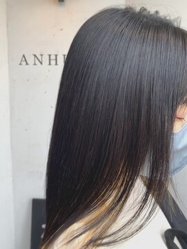 アンヒュッテ(ANHUTTE) 髪質改善トリートメント/バイカラー