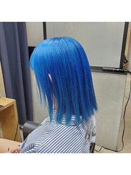 ゼットサロン(Z SALON) blu 白髪染め/白髪染めを使わない白髪染め/ハイライト/円山/ボブ