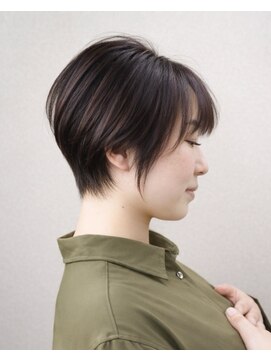 ヘアスタジオヘーフリヒ(HAIR STUDIO HoFLICH) くびれショート/ハンサムショート/大人美人ショート