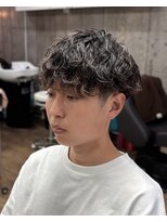 オムファミーユラグ(homme, famille raugh) 波巻きスパイラルマッシュ