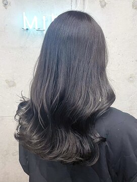 ミリィバイアヤラ 船橋店(MIRYI by ayala) 【CHIHARU】透け感たっぷりグレージュカラー