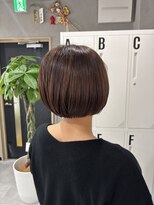 テト(teto) 30代/40代/50代/コンパクトミニボブ/切りっぱなしボブ/前髪無し