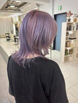 シック 大宮西口(CHIC) ラベンダーピンク×透け感ミディ