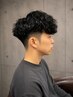 メンズカット＋シャドウパーマ￥8800 草加/メンズパーマ/フェザーショート