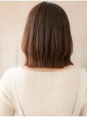 ブリーチなしクラゲヘア外ハネくびれミディアム20代30代X北浦和