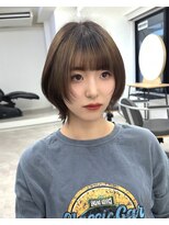 メルバイグラフ 梅田(mel by GRAFF) 【ミニボブ】ナチュラルボブ/ストレートボブ/ショートボブ