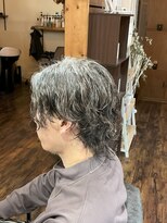 ジーワンヘアー(G1 HAIR)&nbsp;【メンズパーマ】　ウルフスパイラル