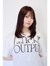 【透明感カラー】ブリーチなしダブルカラー￥15,000
