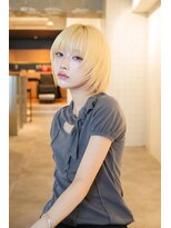 ラヴィズム 栄店(LUVISM)&nbsp;栄/矢場町/ダブルカラー/顔周りレイヤー/ハイトーン/ブリーチ