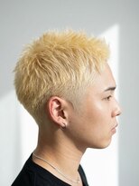 エクラート メン 仙台(ECLART men.)&nbsp;ECLARTmen./ハイライト/スパイキーショート/テーパーフェード