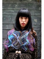 レイブ アクション アンド ヘアー 北千住店(rave Action and Hair)&nbsp;Tropical Bird Color by Manic Panic