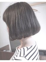 ヘアーアンドアトリエ マール(Hair&Atelier Marl) 【Marlお客様スタイル】ダークグレージュの内巻きボブ