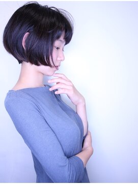 ラウンジ モリオ イケブクロ(Lounge MORIO Ikebukuro) 【morio池袋】秋冬人気エフォートレスな黒髪ショート