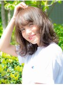  [オージュアサロン/恵比寿]大人かわいいミディアムヘア