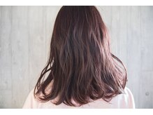 【ケアブリーチ＋ベリーピンクグレージュ】