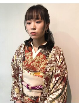 ロジ(Roji) 【ROji】大正浪漫風ハーフアップ