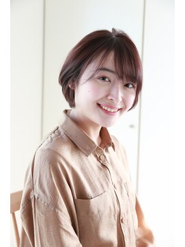 ヘアーアンドメイク エクリ 不動前店(Hair&Make equri) ナチュラルショートボブ