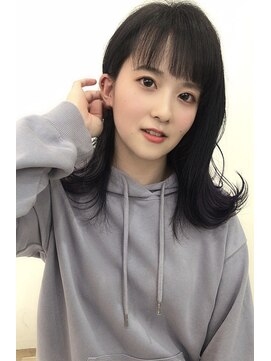 スイート ヘアデザイン(Suite HAIR DESIGN) 《Suite》ラベンダーアッシュ×ミディアム