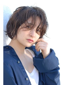 ブルー スタイル 大森店(BLUE STYLE) シースルーバング×ハンサムショート