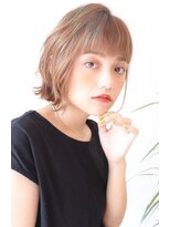 アイ(I.) 【 Ｉ. 】大人女性におすすめ動きのある跳ね外はねボブ　川口