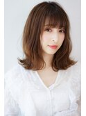 【VIVA IA HAIR】外ハネセミディ