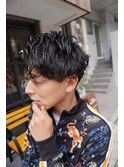 <理容室>癖毛風 スパイラルパーマ