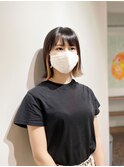 イヤリングカラー×ベージュ