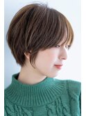 【Rire-リル銀座-】ミルクティーブラウンミニボブ20代 30代 40代