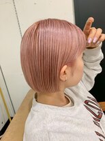 エスト ヘアー アメリ 松戸店(est hair Ameri) ホワイトピンク