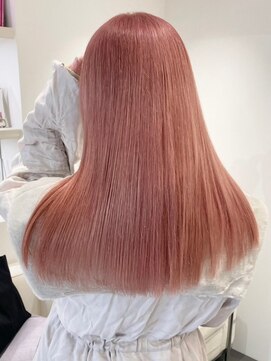 ベレーザ 渋谷(BELEZA) 2495外国人風カラーダスティーピンクガーネットレッドうる艶髪