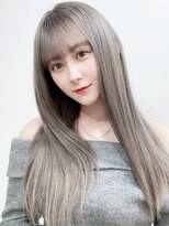 ピープスアンドスー 表参道 渋谷(Peeps&Suu.)&nbsp;ホワイトベージュ/ダブルカラー/ケアブリーチ20代30代