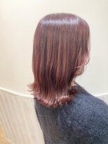 ネオリーブソラ 相模大野店(Neolive sola)&nbsp;切りっぱなし×ボルドーカラー