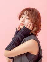 ラフィス ヘアーフラム 難波戎橋2号店(La fith hair flamme) 【La fith】レイヤーカット×くびれボブ