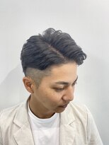 リバティシェアバーバー 銀座(LIBERTY SHARE BARBER) 【スーツに似合う短髪/黒髪】ビジネス/アップバング束感ショート