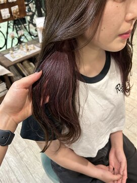 マイ ヘア デザイン 岡崎(MY hair design) 斜めバング/グレージュカラー/シルキーベージュ/岡崎