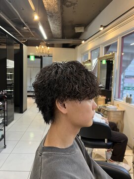 アイズ 海老名(AIZU) 波巻きツイストスパイラルパーマ　ツイストパーマ　メンズパーマ