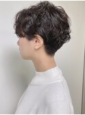【morio原宿】刈り上げショートマッシュ　くるくるパーマ　宮本