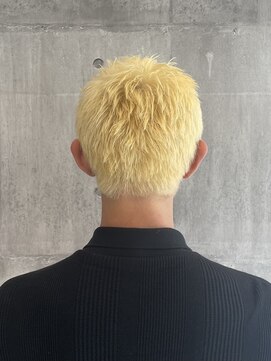 アース 八王子店(HAIR&MAKE EARTH) 金髪スパイキーショート★