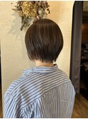 ショートボブ/ショコラブラウン