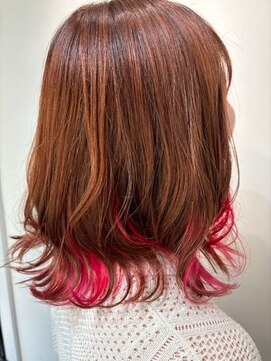 アトリア 横浜(Atria) エンドカラーアプリコットオレンジ