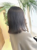 バランス 新宿(balance)&nbsp;【Shiori】切りっぱなしボブ×グレージュ