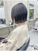 イメチェン/ホワイトブロンド/外ハネボブ/美髪/栄/矢場町c30